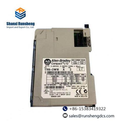 Advanced Programmable Logic Controller - 1769-OW16 by Allen-Bradley
