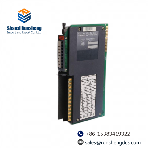 AB 1771-OY Relay Contact Output Module - Advanced Control Solutions for Industry