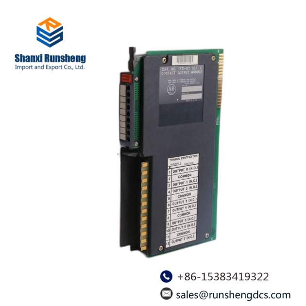 AB 1771-OY Relay Contact Output Module - Advanced Control Solutions for Industry