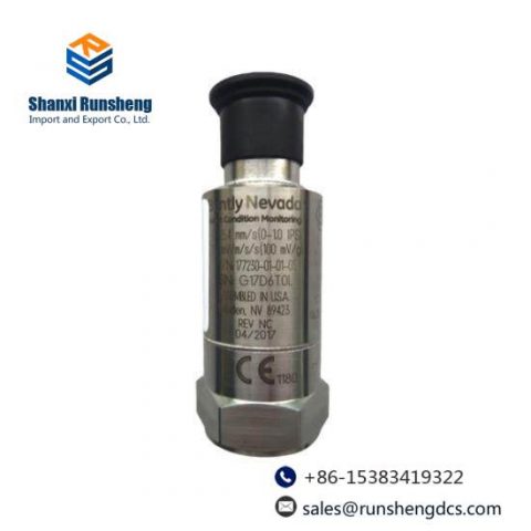 Bently Nevada 177230-00-01-05 Seismic Transmitter, for Precision Control Systems