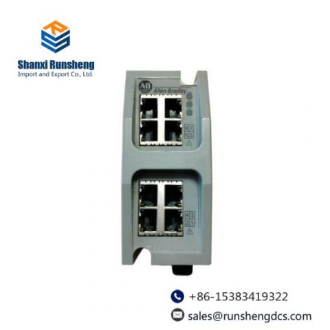 Stratix 6000 1783-EMS08T/B Managed Ethernet Switch, High Performance Network Solution