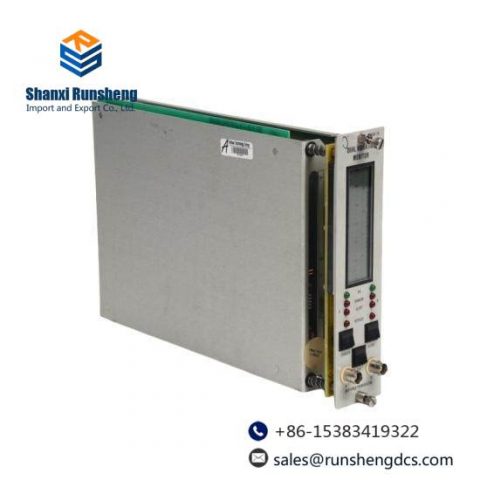 Bently Nevada Monitor, Model 3300/55-01-01-11-11-00-02-02-00, Industrial Control Solutions