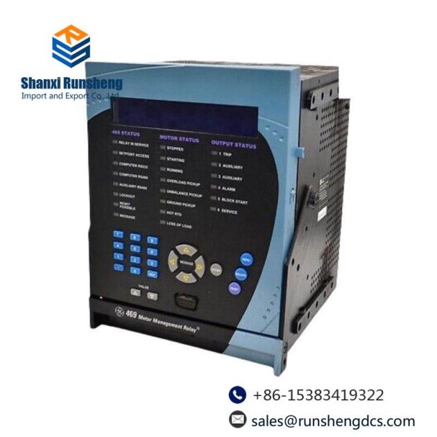 GE 469-P5-HI-A1-E-H Motor Management Relay, Advanced Control Solution for Industrial Applications
