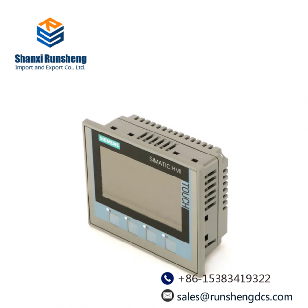 SIEMENS 6AV2124-2DC01-0AX0: SIMATIC HMI KTP400 Comfort, Industrial Touchscreen Control Panel