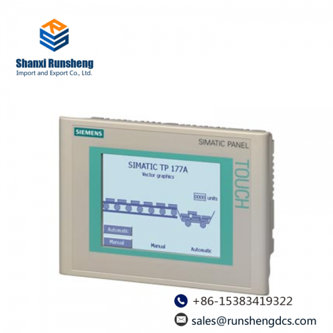 SIEMENS 6AV6642-0AA11-0AX1: Advanced Touch Panel for Industrial Control, 6"