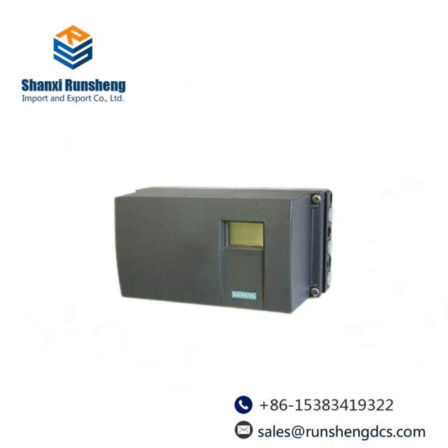 SIEMENS 6DR52100EG000AA0 Smart Electropneumatic Positioner for Industrial Automation