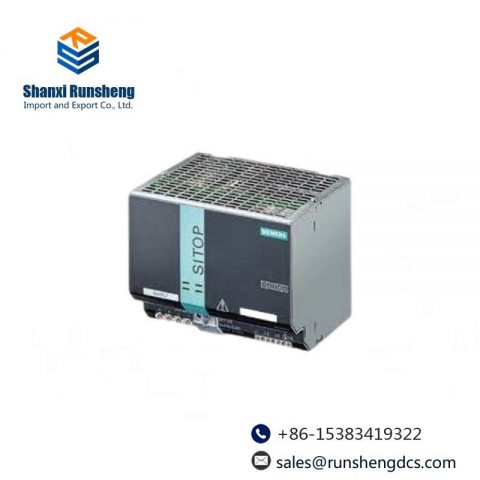 SIEMENS 6EP1336-3BA00-8AA0: Advanced Stabilized Power Supply Input
