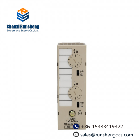 Siemens 6ES5380-8MA11 Timer Module