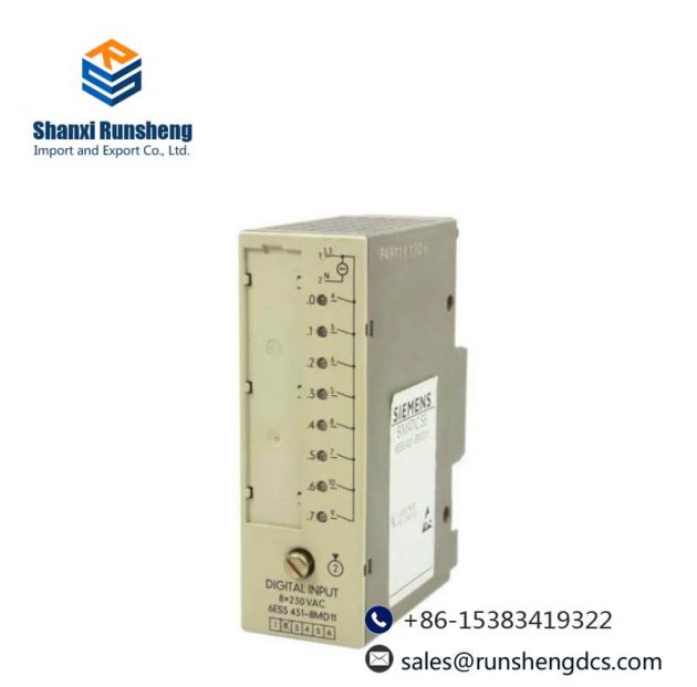 SIEMENS Simatic S5 16DE Electronic Module 6ES5431-8MD11, PLC Systems