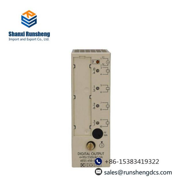 SIEMENS SIMATIC S5 450 Digital Output Module, High-Quality Control for Industrial Automation