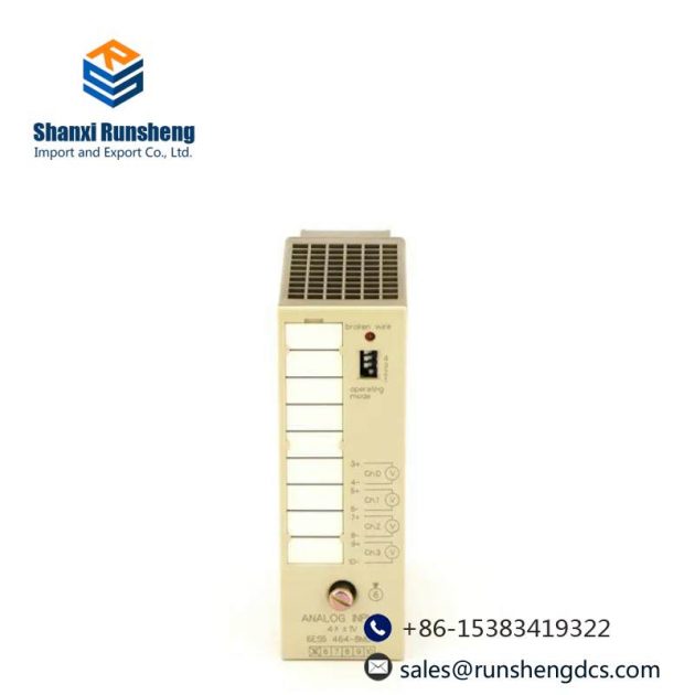 SIEMENS 6ES5464-8MB11 Analog Input Module: For Precise Control in Industrial Automation