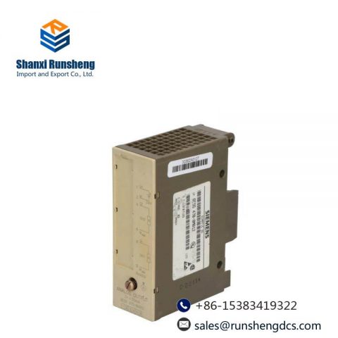 SIEMENS 6ES5470-8MB12 Analog Output Module: Precision Control in Industrial Automation
