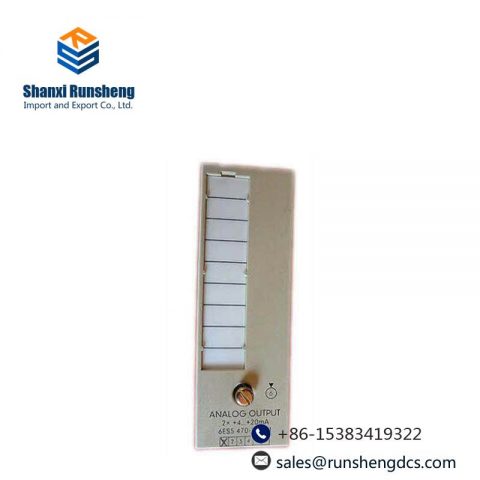 SIEMENS 6ES5470-8MC11 Analog Output Module - High-Precision Control for Industrial Automation