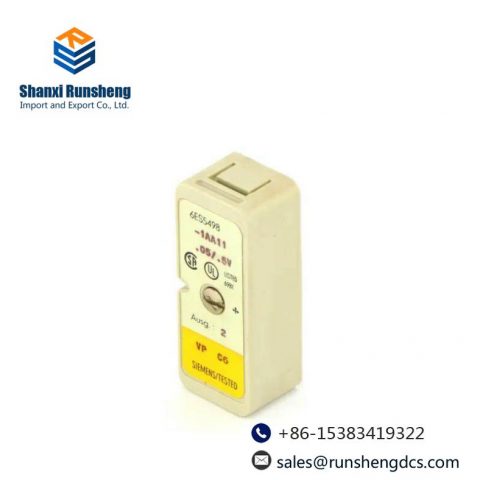 SIEMENS 6ES5498-1AA11 Analog Input SubModule for Industrial Control Systems