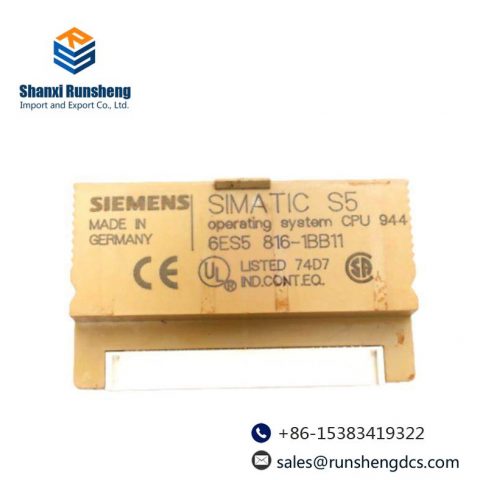 SIEMENS 6ES5816-1BB11: Industrial Control System Operating Module