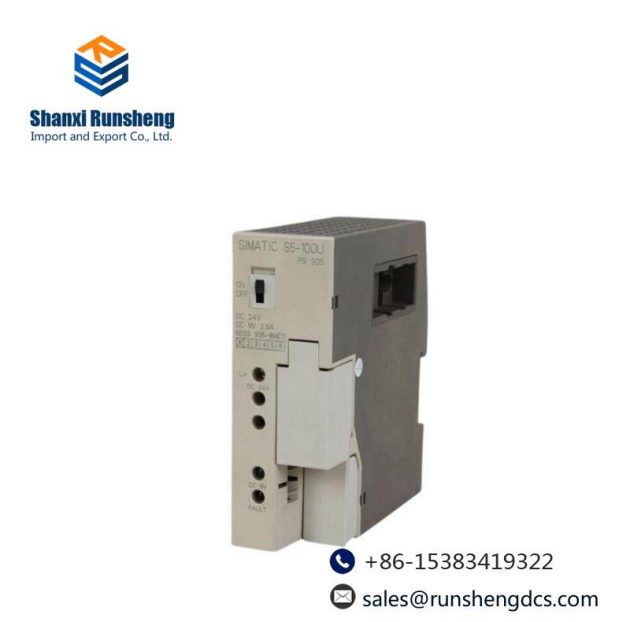 SIEMENS 6ES5935-8ME11 Power Supply Module: Reliable, High-Power Industrial Solution