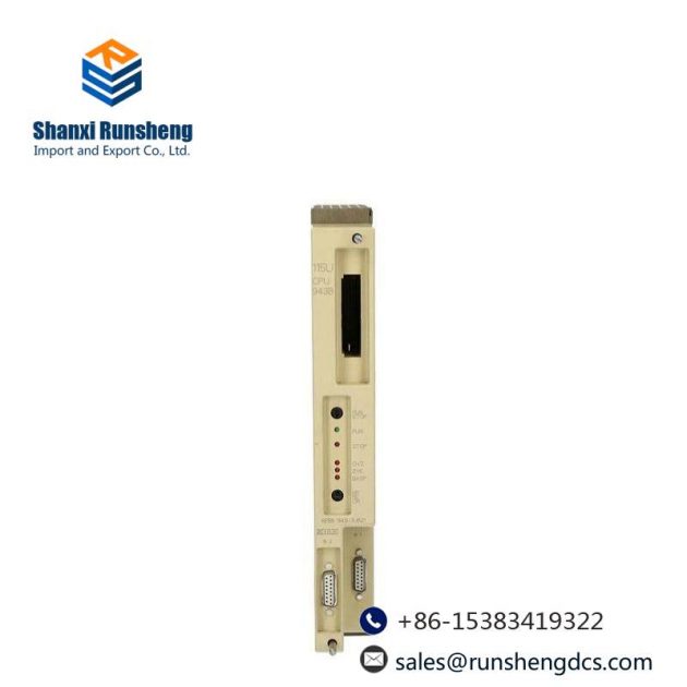 SIEMENS 6ES5943-7UB21 CPU943B: Industrial Control Module for Precision Manufacturing Solutions