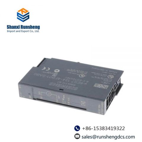 SIEMENS 6ES7134-4FB01-0AB0: Industrial DP Electronics Module, Expertly Designed for Automation Solutions