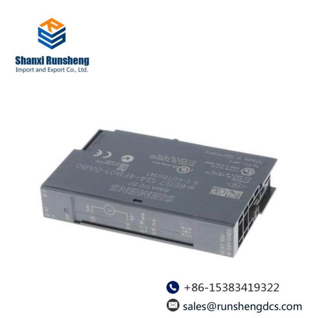 SIEMENS 6ES7134-4FB01-0AB0: Industrial DP Electronics Module, Expertly Designed for Automation Solutions