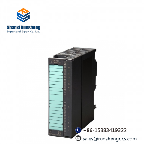 SIEMENS 6ES7321-7BH00-0AB0: Digital Input Module for 16 Channels, 24V DC, with Interrupts