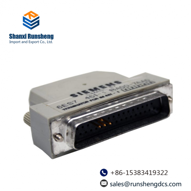 SIEMENS 6ES7461-1BA00-7AA0 Terminal Module for Industrial Control Systems