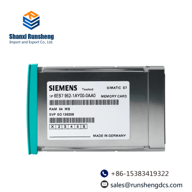 SIEMENS 6ES7952-0KH00-0AA0 Memory Card for S7-400
