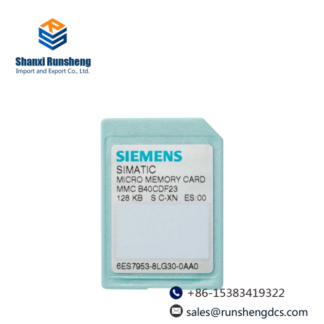 SIEMENS 6ES7953-8LF31-0AA0: Micro Memory Card for S7 Automation Systems