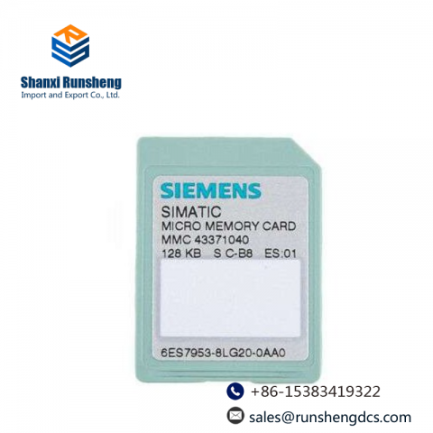 SIEMENS 6ES7953-8LG20-0AA0 Micro Memory Card for Industrial Control Systems