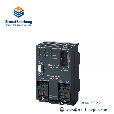 SIEMENS 6ES7972-0AB01-0XA0 Diagnostic Repeater, Industrial Control Systems