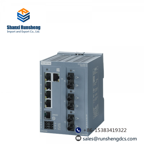 SIEMENS SCALANCE XB004-1G Unmanaged Industrial Ethernet Switch, 6GK5004-1GL00-1AB2