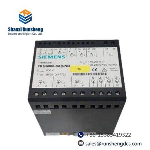 Siemens 7KG6000-8AB/LL - High-Power Control Module for Industrial Automation