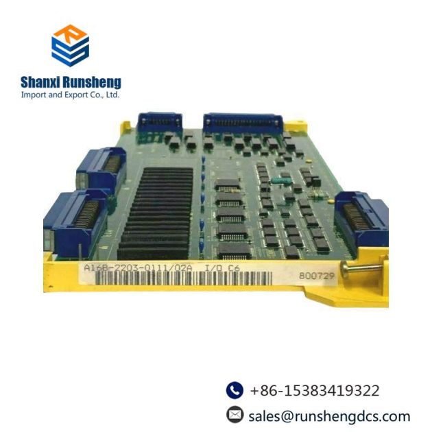 FANUC A16B-2203-0111: I/O PCB Card for Precision Control Systems