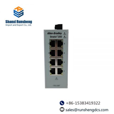 Allen-Bradley 1783-US8T Unmanaged EtherNet Switch, 8 Port