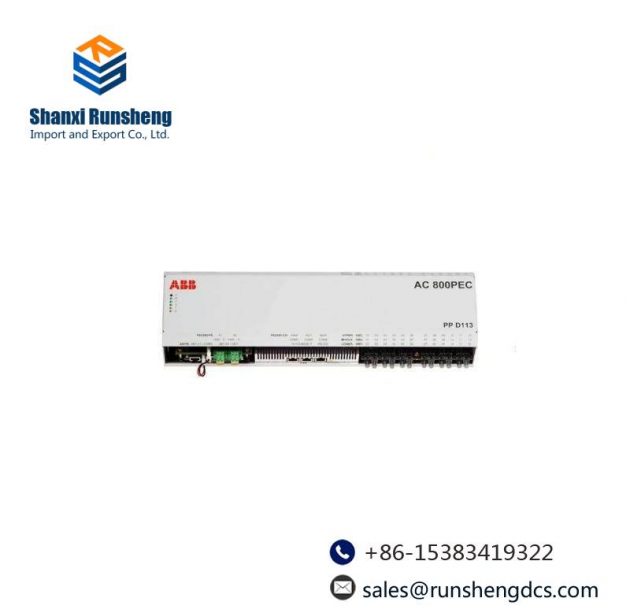 ABB 3BHE023784R2530 PP D113 B01-25-111000: Advanced Industrial Controller