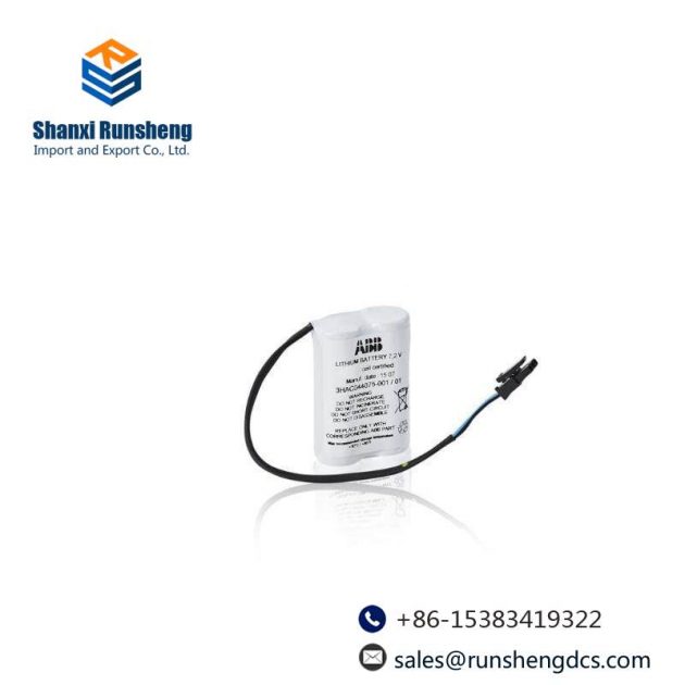 ABB SMB Battery for Robot CPU 3HAC044075-001 | Energy Storage Solution for ABB Robotics