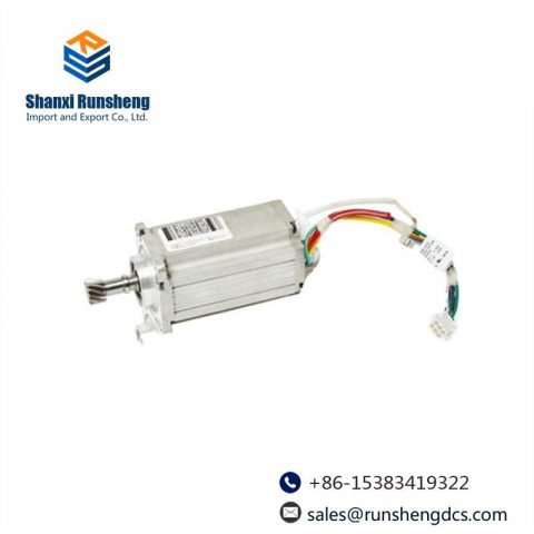 ABB 3HAC047574-002: Industrial Rotating AC Motor with Pinion, Optimized for Heavy Duty Applications