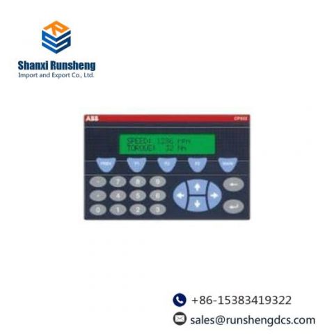 ABB CP502 RS232 Control Panel - Advanced Programmable Panel for Industrial Automation
