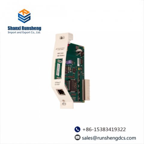 ABB EI813F Ethernet Module, 10BASE-T, Industrial Control