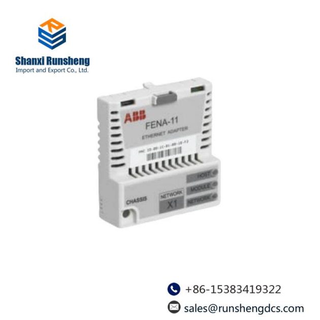 ABB FENA-11 EtherNet Bus Adapter - Ethernet Communication Module for Industrial Automation