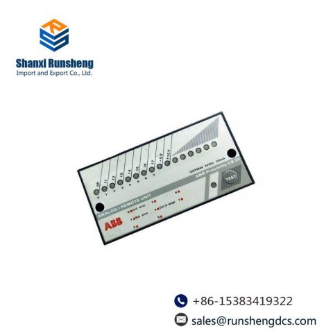 ABB ICST08A9 Remote Unit: Precision Control for Industrial Automation
