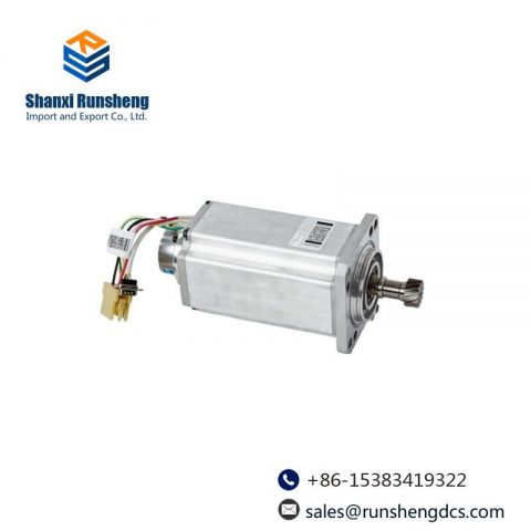 ABB IRB 4600-3HAC029034-001: Rotational AC Motor with Pinion; Manufacturer: ABB