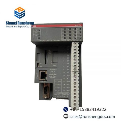 ABB PM564-R-ETH Power Supply Module: Efficient Energy Distribution for Industrial Automation
