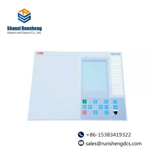 ABB REC670 1MRK002814-AB - High-Performance Industrial Relay