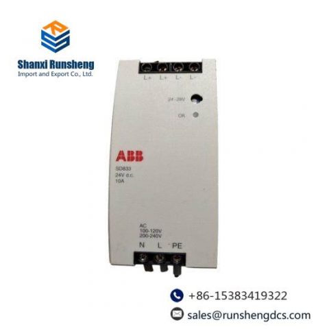 ABB SD833 Module DCS for Industrial Control Systems