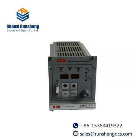 ABB UVISOR MFD.SA ZSIE53000400000 Flame Controller - Advanced Combustion Control Solution