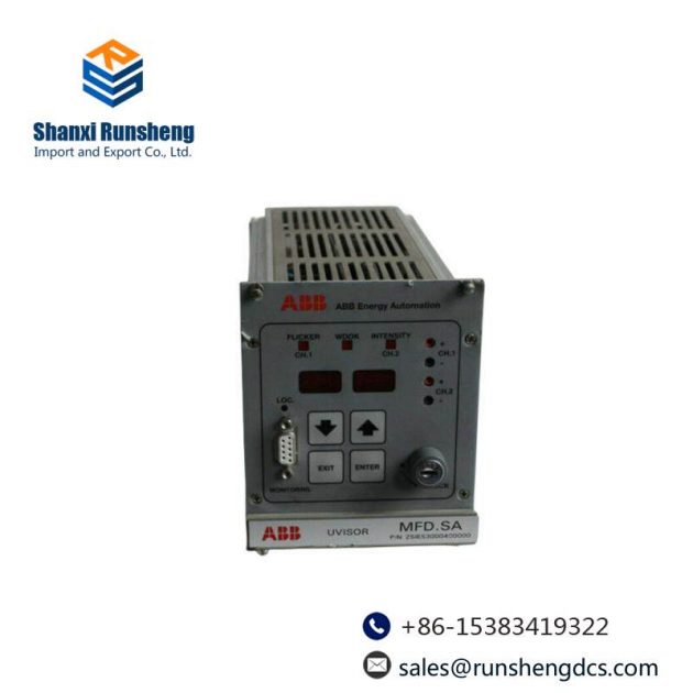 ABB UVISOR MFD.SA ZSIE53000400000 Flame Controller - Advanced Combustion Control Solution