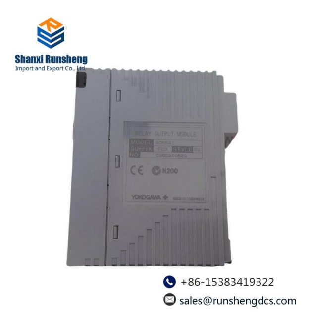 Yokogawa ADR541-S00 S1 Relay Output Module: Precision Control for Industrial Automation