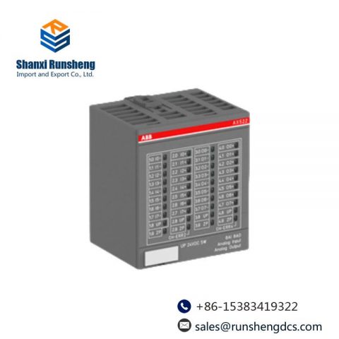 ABB AX522 8AI/8AO Power Supply Module: Advanced Control for Industrial Applications