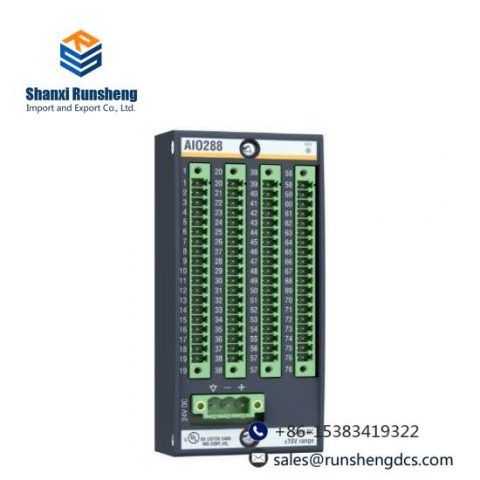 Bachmann AIO288/1 - High-Precision Analog I/O Module for Industrial Control