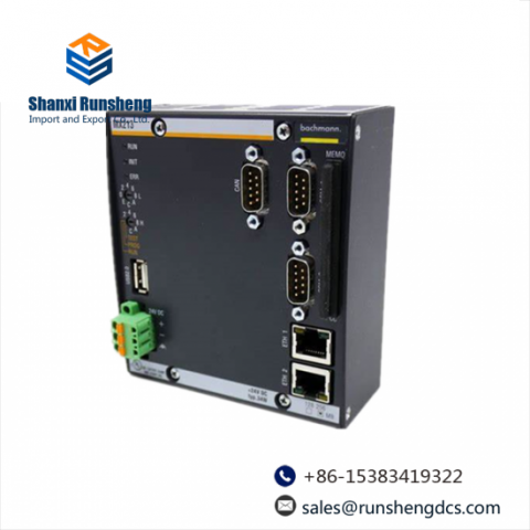 Bachmann MX213 CPU Module: Advanced Industrial Control Solution